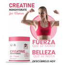 Creatina Monohidratada para Mujeres – Aumenta tu Fuerza, Mejora tu Recuperación y Define tu Cuerpo – ¡Resultados Rápidos y Naturales!